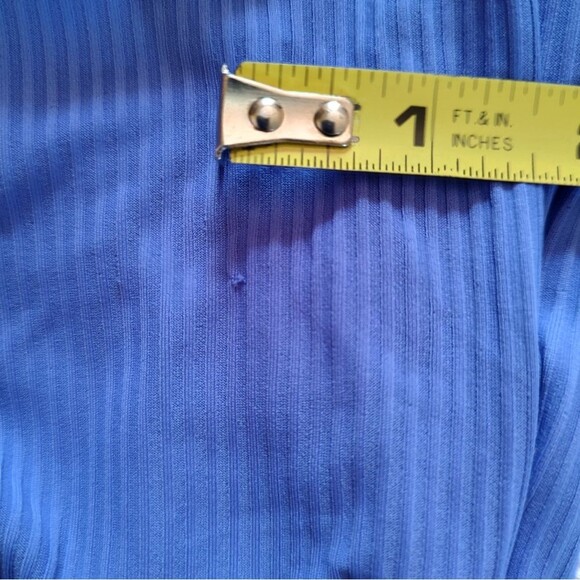 Body Glove Women's Blue V-Neck Belted One Piece Swimsuit Large NWT - Picture 7 of 10